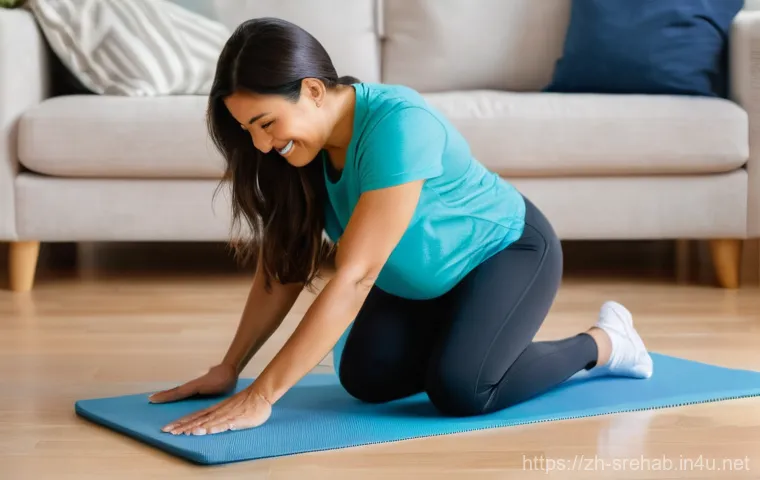 스포츠재활 전문가로서의 소셜 미디어 활용 - **Prompt:** A fit Caucasian male runner in his mid-30s, wearing clean, modern athletic shorts, a per...