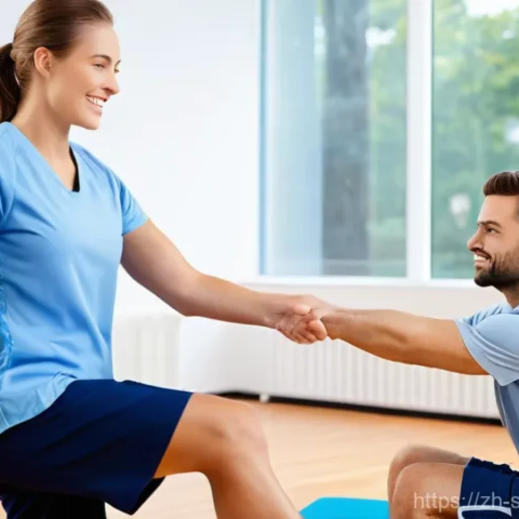 스포츠재활 전문가 연봉 수준 분석 - **Prompt for an Entry-Level Sports Rehabilitation Therapist:**
"A young, enthusiastic female spo...